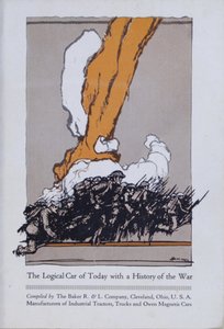 De Logische Auto van Vandaag met een Geschiedenis van de Oorlog, 1919 door American School