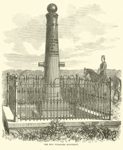 Het nieuwe Vicksburg monument door American School