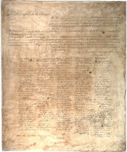 Het decreet van afscheiding voor de staat South Carolina, 1861 door American School