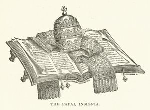 De Pauselijke Insignia door American School