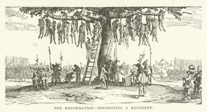 De Reformatie, decimering van een regiment