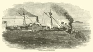 De Sassacus ramt de Albemarle, oktober 1864 door American School