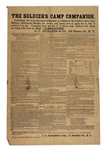 De soldatenkampgenoot, ca. 1861-1865