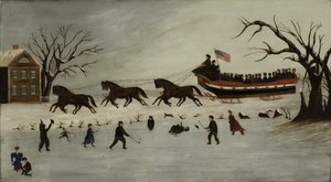 De Suffragettes op een Sleerit, 1870-90