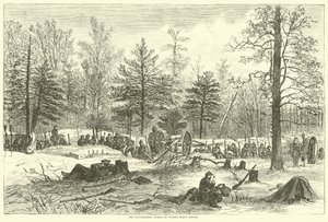 De Wilderness, plaats van Wadsworths dood, mei 1864 door American School