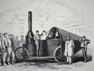 Het Winans stoomkanon, veroverd op de Confederatie tijdens de Amerikaanse Burgeroorlog, mei 1861 door American School