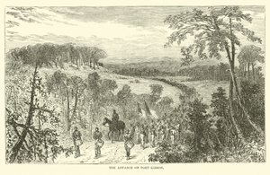 De opmars naar Port Gibson, april 1863 door American School