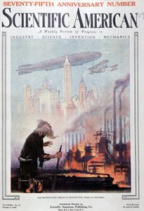 De droom gerealiseerd van 75 jaar vooruitgang - in "Scientific American" van 02/10/1920