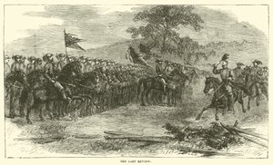 De laatste review, april 1865 door American School