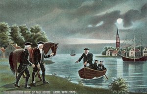 De middernachtelijke rit van Paul Revere door American School