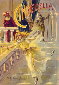 Theaterposter voor Assepoester door American School