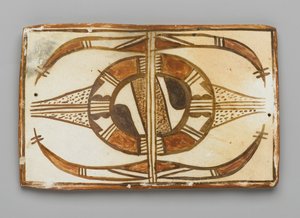 Tegel, gemaakt in Mesa, Arizona door de Hopi-mensen