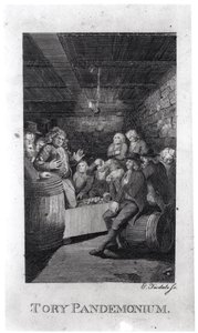 Tory Pandemonium, uit John Trumbull