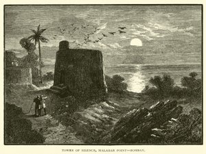 Toren van Stilte, Malabar Point, Bombay door American School