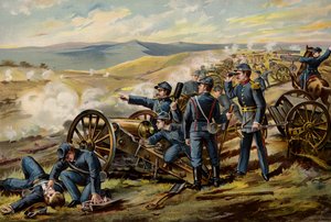 US Army, Veldbatterijen, Malvern Hill door American School