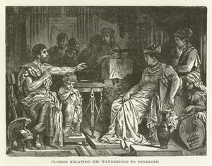 Odysseus vertelt zijn omzwervingen aan Penelope door American School