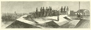 Union werken voor Petersburg, oktober 1864 door American School