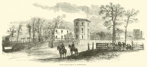 Arsenaal van de Verenigde Staten in Fayetteville, maart 1865