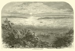 Uitzicht vanaf Maryland Heights, september 1862 door American School