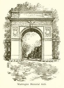 Washington Memorial Arch door American School