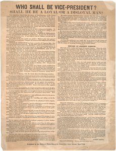 Wie wordt vice-president? George Pendleton vs. Andrew Johnson (verkiezing van 1864), 1864 door American School