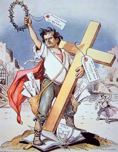 William Jennings Bryan (1860-1925) spreekt op een Democratische Conventie, Chicago door American School
