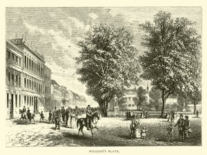 Williams Platz door American School