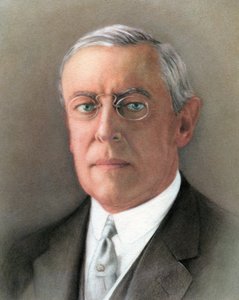 Woodrow Wilson door American School