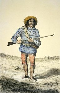 Zuni-mensen van Arizona, ca. 1860