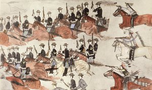 Slag bij Little Bighorn, Montana, VS, 25-26 juni 1876