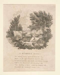 Een Zomers Tafereel (met vers)