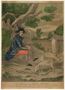 De verloren zoon in ellende