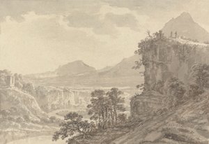 Klassiek landschap door Amos Green