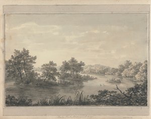 Uitzichten in Engeland, Schotland en Wales: Darley Pond, Buttercoomb Moor door Amos Green