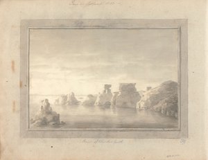 Gezichten in Engeland, Schotland en Wales: Ruïnes van Dunbar Castle, HG/Tour in Schotland