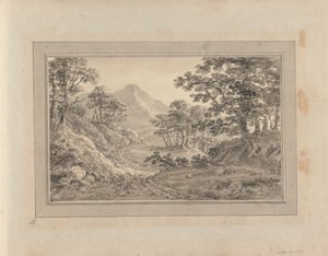 Gezichten in Engeland, Schotland en Wales; Tour in Schotland: Landschap bij Wyburn? door Amos Green