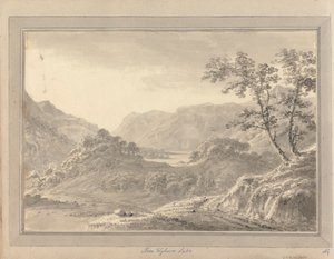 Uitzichten in Engeland, Schotland en Wales: Tour in Schotland; nabij Wyburn Lake door Amos Green