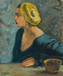 Zelfportret door Amrita Sher Gill