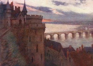 Amboise vanaf het terras