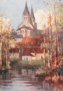 Saint Ours, Loches door Amy B. Atkinson