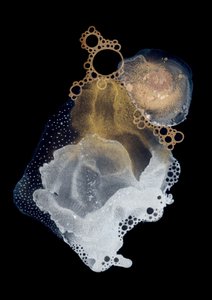 Vloeibare gouden glans door Amy Louise Baker