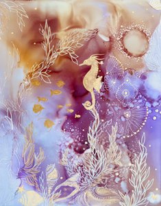 De droom van het gouden zeepaardje