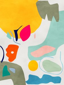 Op het landschap geïnspireerde uitsparing