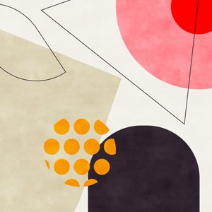 Mid Bauhaus Geometry 8 Kopie door Ana Rut Bre