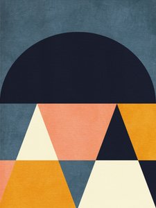 Rainbow Plus Shapes  Blauw Mosterd4