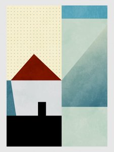 Spaces Bleu House door Ana Rut Bre