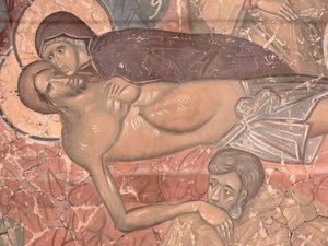De graflegging van Christus, ca 1380