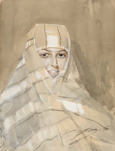 Bedoeïenenmeisje, 1886 door Anders Leonard Zorn