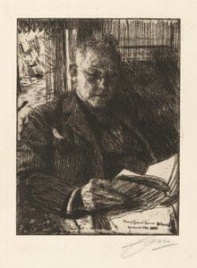 Charles Deering door Anders Leonard Zorn