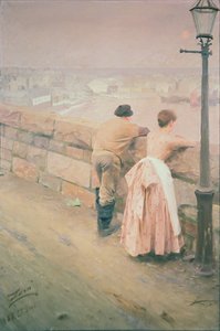 Visser, St. Ives, 1888 door Anders Leonard Zorn